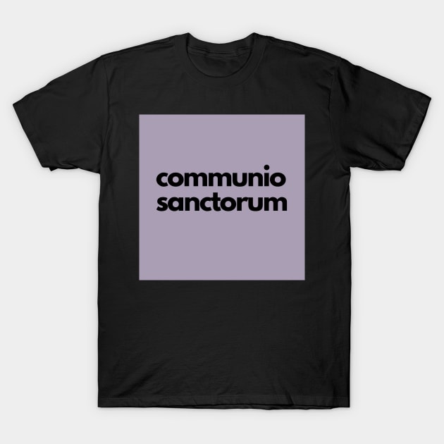 communio sanctorum, purple T-Shirt by bfjbfj
